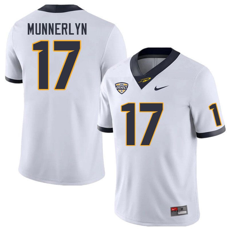 Toledo Rockets #17 Don Munnerlyn College Football Jerseys Stitched Sale-White